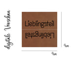 Kunstlederlabel, Kunstleder Label, Knickmich, Knicklabel, PU, braun, 4x4cm, cognac, weich, für Seitennaht, Nahtlabel, Lieblingsteil