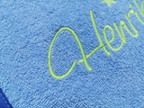 kleines Lätzchen zum Binden, blau/royal