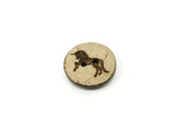 Kokosknopf, Coconut, Kokosnuss Knopf, 20mm, Natur, natürlich, Einhorn, Unicorn
