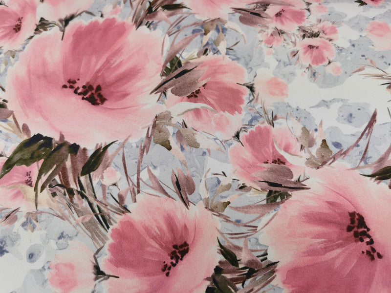 Softshell, Swafing, Fiete, Blumen, watercolor, rosa