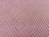 Waffelpique, Baumwolle, rosa, pink meliert